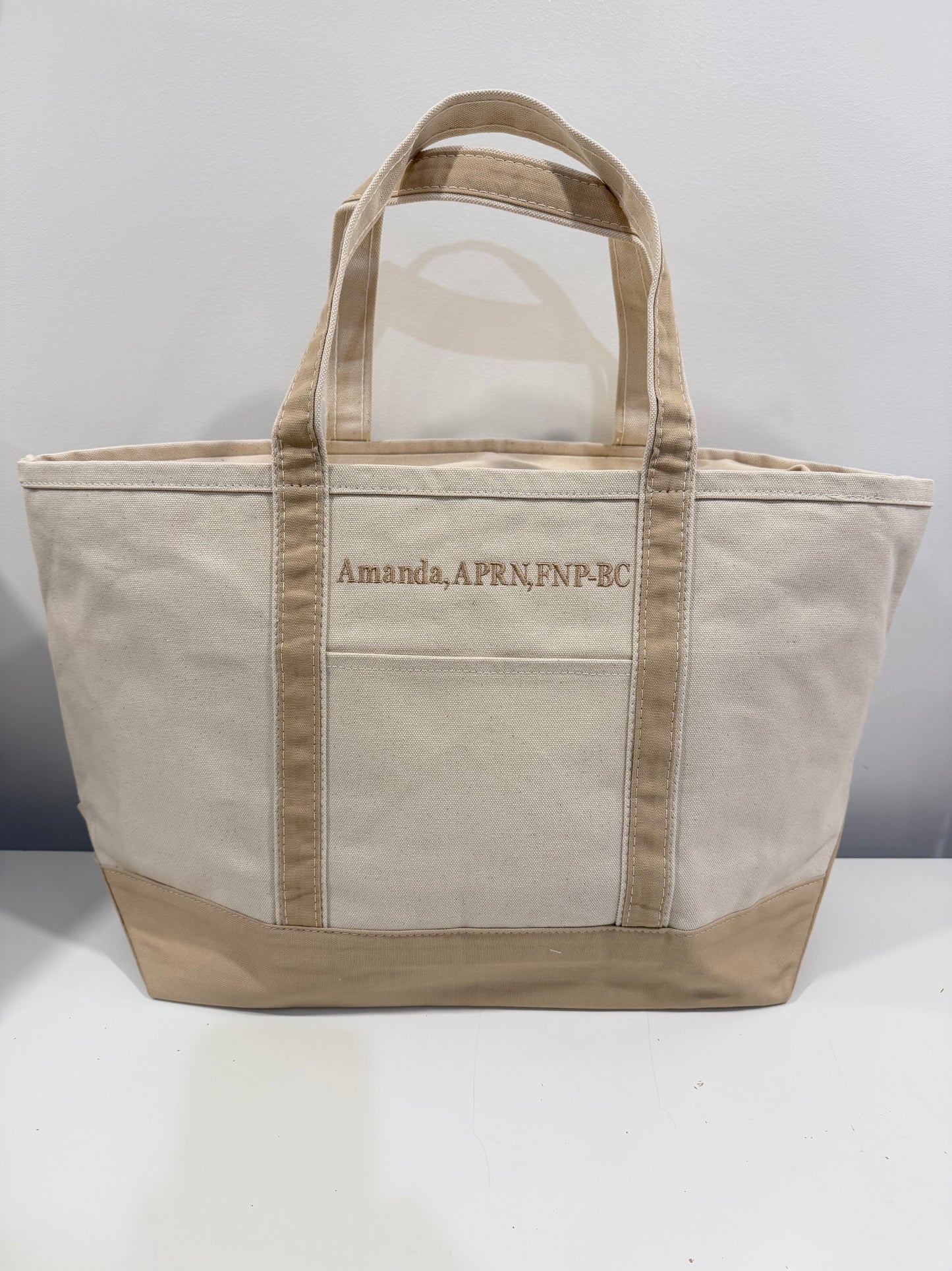 CLASSIC CANVAS TOTE- LARGE