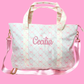 NYLON ZIPPERED TOTE