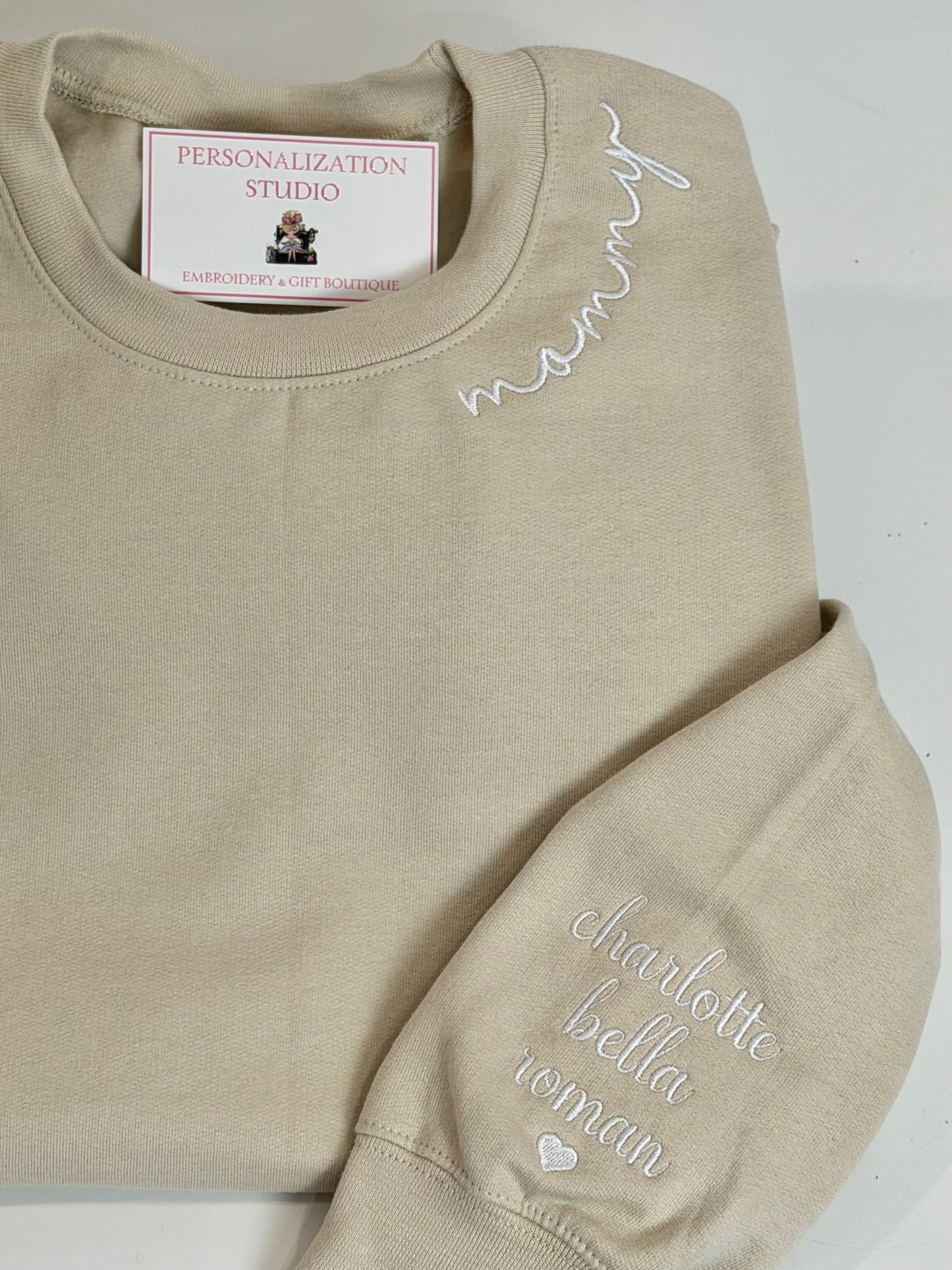 Embroidered Sweatshirts