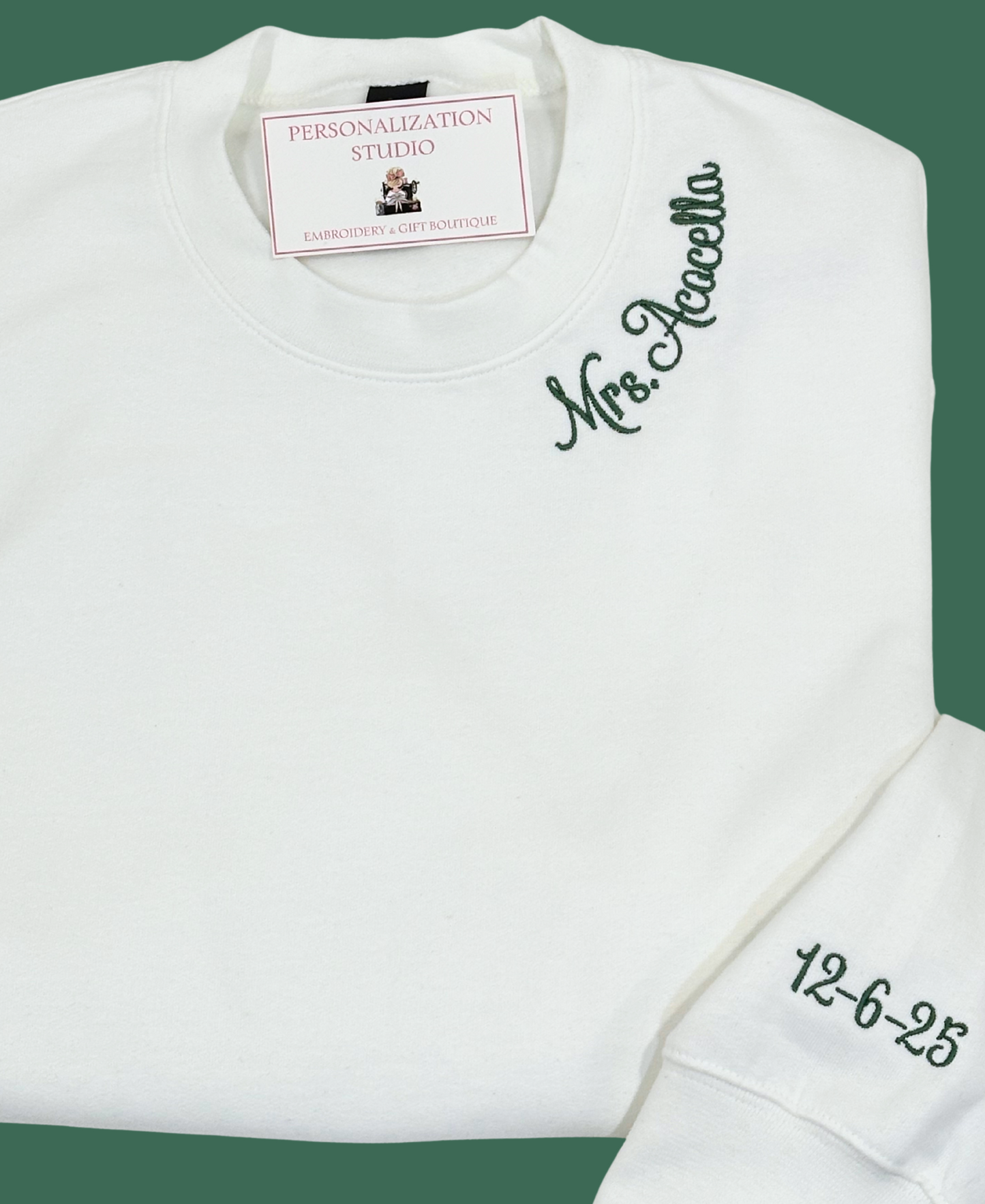 Embroidered Sweatshirts