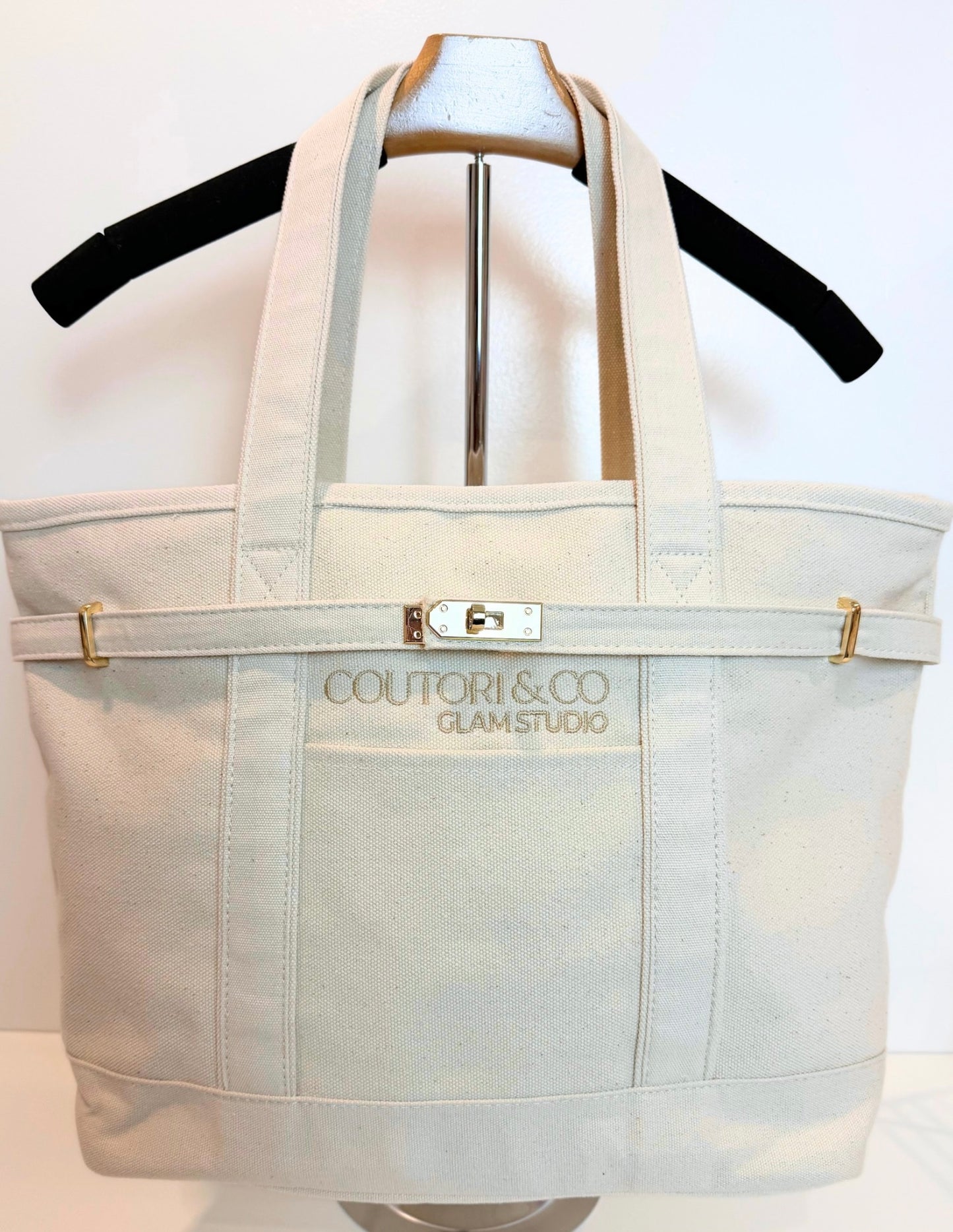 CANVAS BUCKLE TOTE