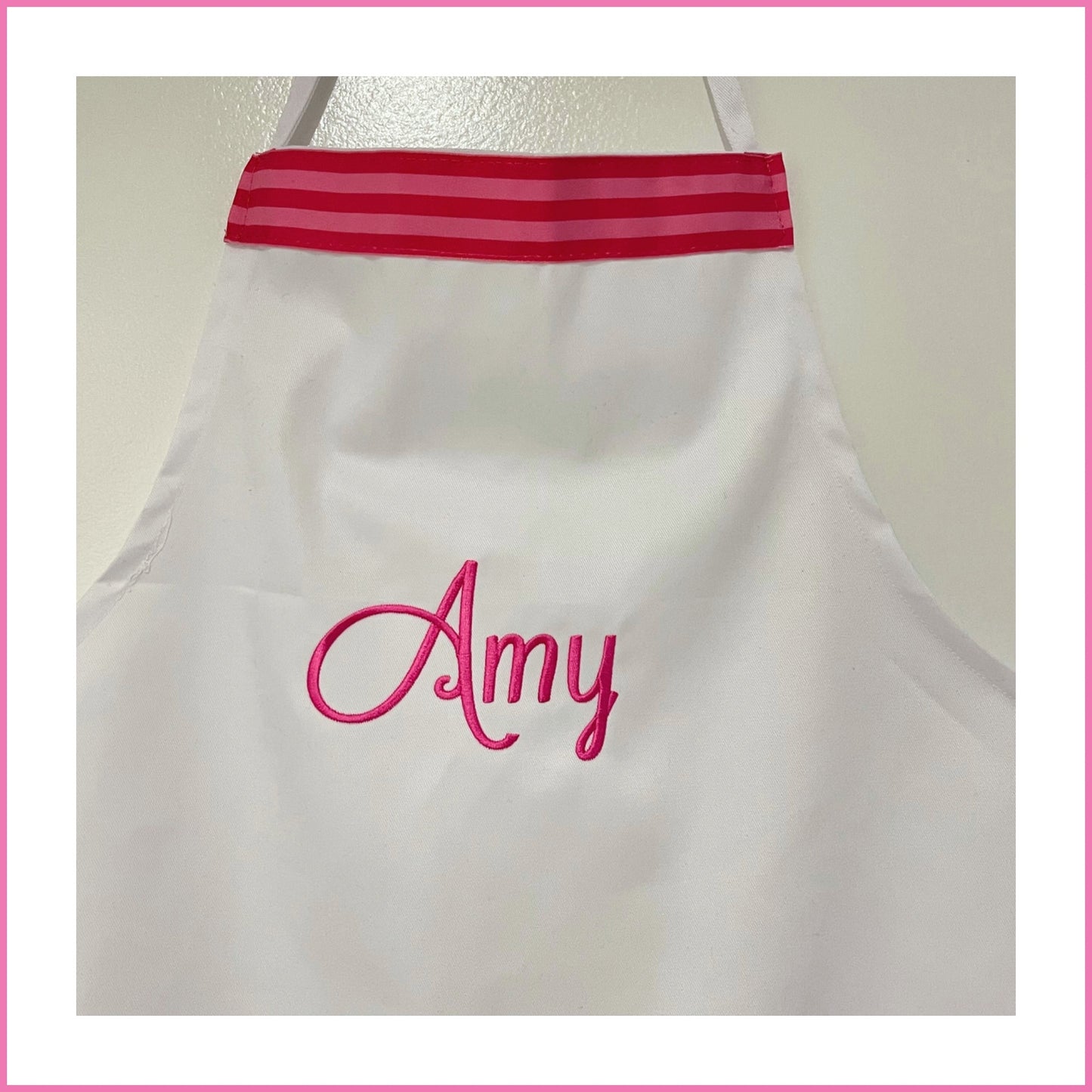 Adult White Apron