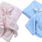 BABY BLANKET & CUDDLE BUNNY SET