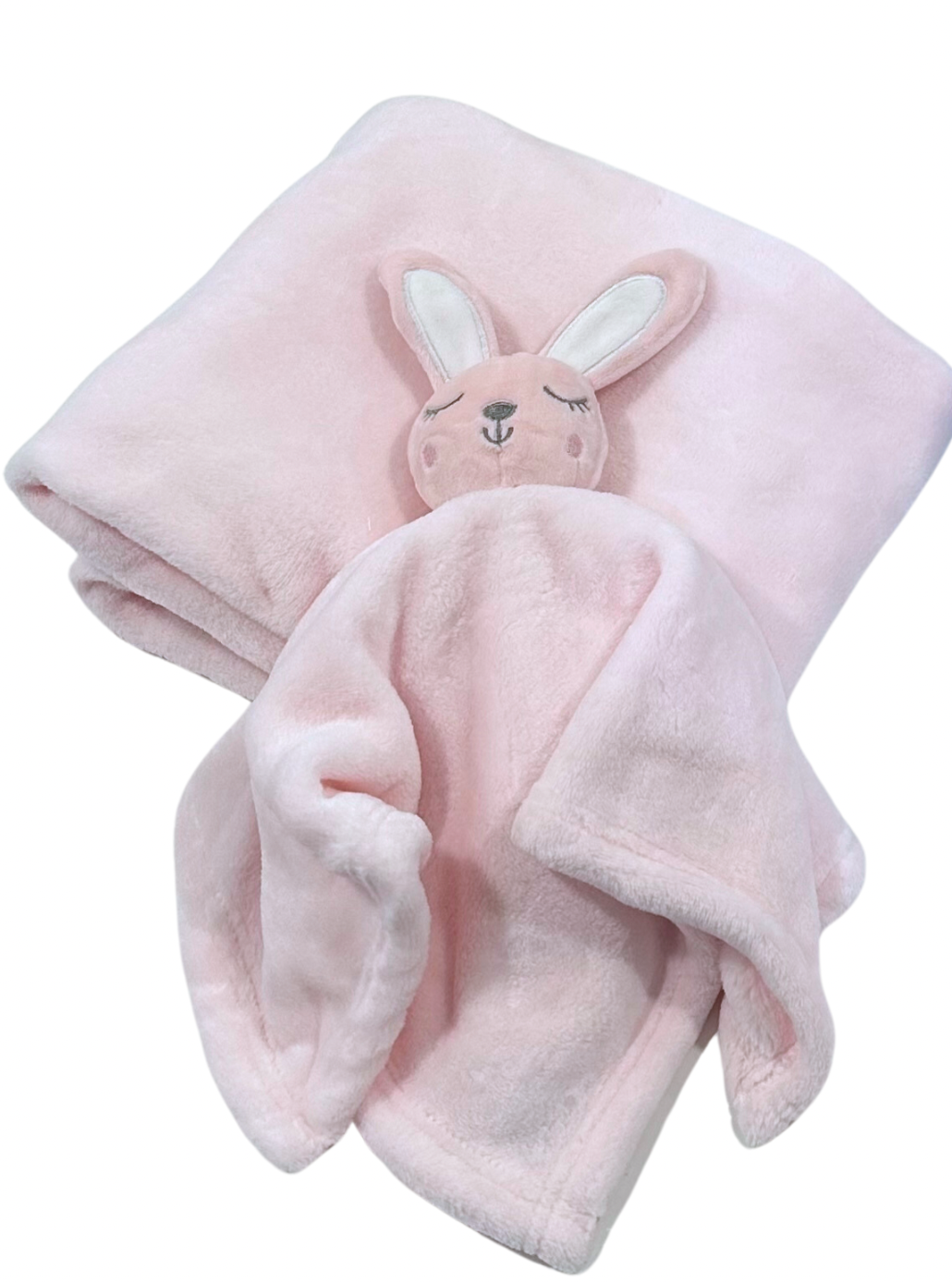 BABY BLANKET & CUDDLE BUNNY SET