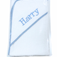 HOODED GINGHAM TOWEL & WASH CLOTH SET