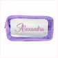 TRANSPARENT NYLON TOILETRY BAGS