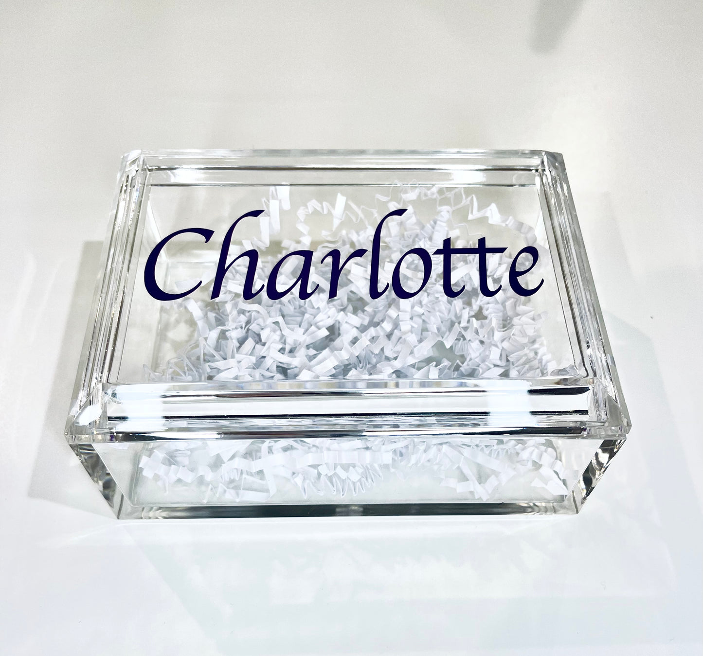 ACRYLIC JEWELRY BOX-LARGE 4X6