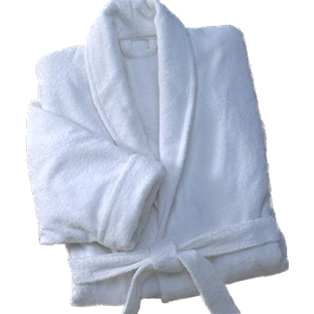 LUXURY BATH/SPA ROBE - TERRY VELOUR