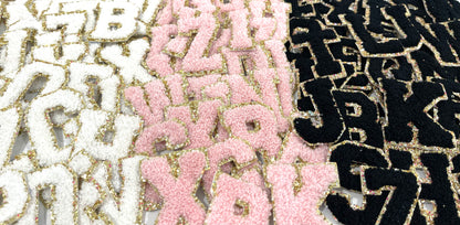 CHENILLE LETTER PATCHES