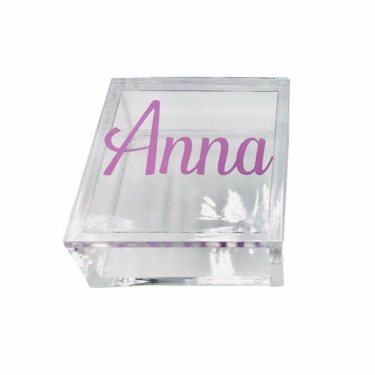 ACRYLIC JEWLERY BOX - SMALL